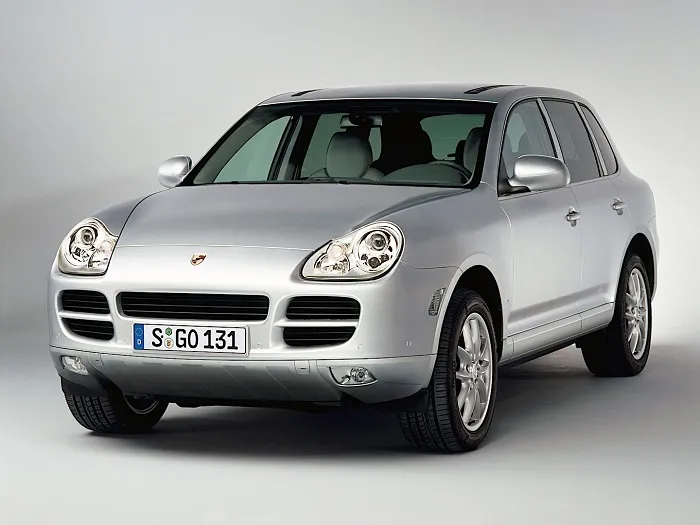 De eerste Porsche Cayenne, 2002