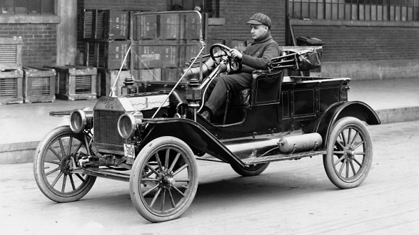 Eerste Ford-model T 1908