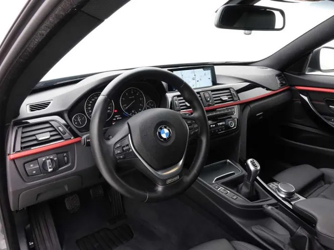 BMW 4 418d Gran Coupé Sport Line + Pro GPS + Leder/Cuir Sport Seats + Xenon Image 9