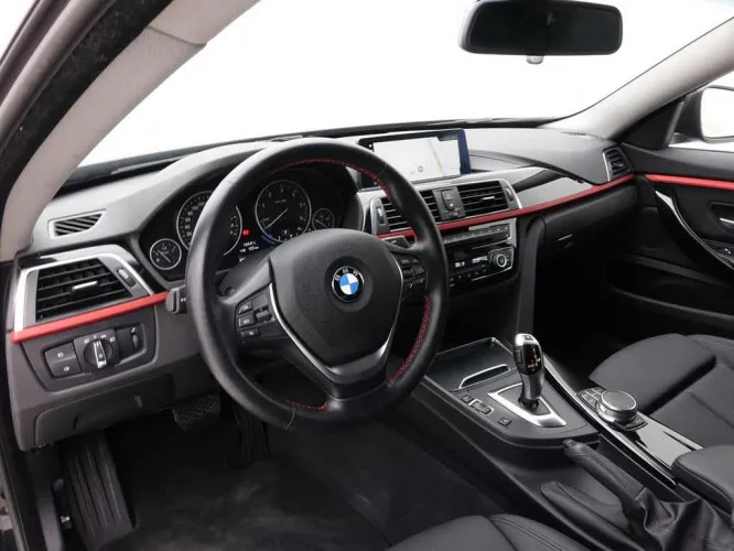 BMW 4 418dA Gran Coupé Sport Line + Pro GPS + Leder/Cuir + LED Lights Image 9